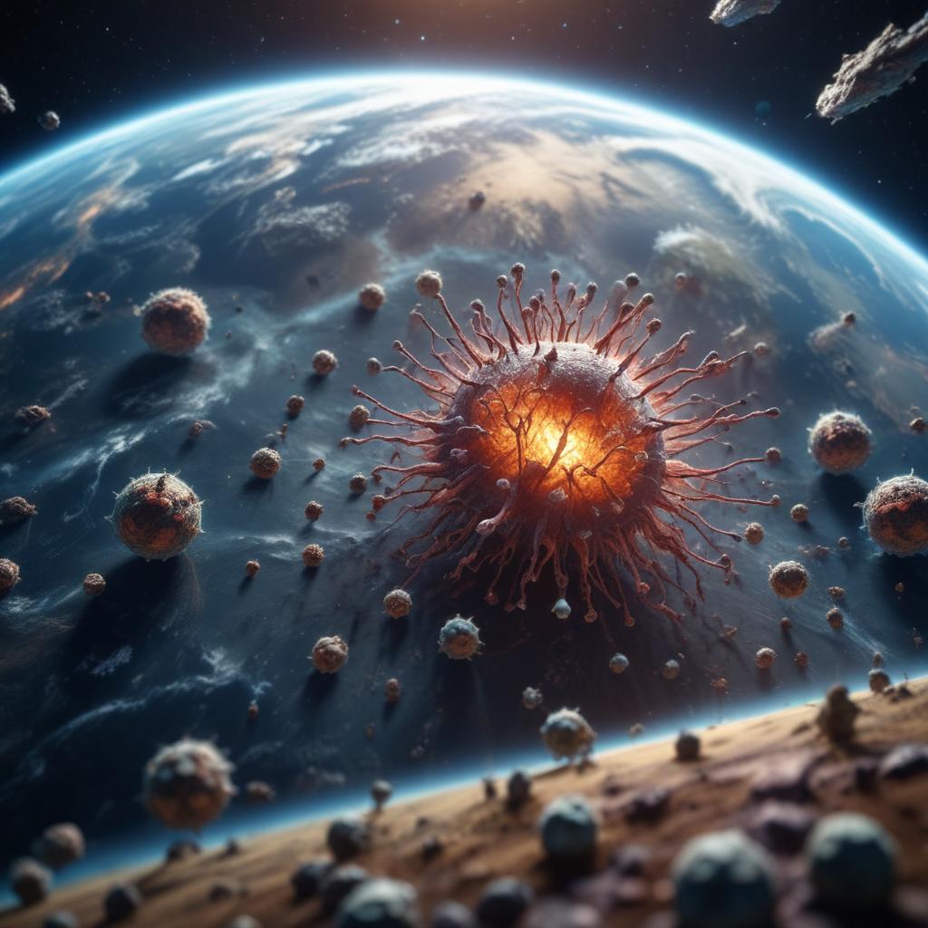 Обзор факторов, влияющих на возможное проникновение космических вирусов в земную биосферу