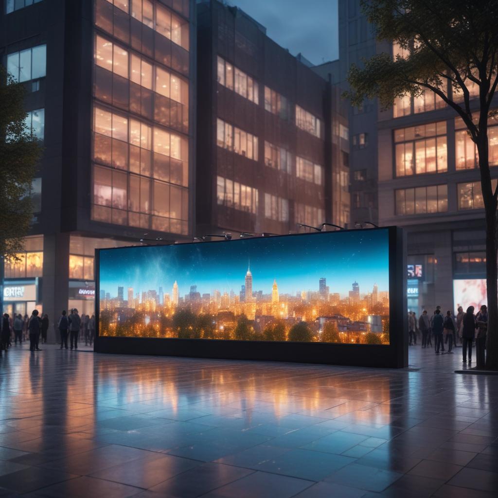 Светодиодные экраны любого размера: характеристики, монтаж и области применения