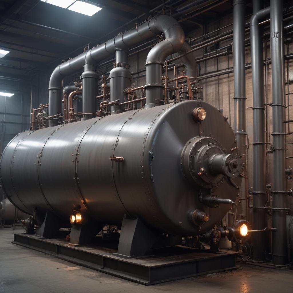 Паровые котлы на жидком и газообразном топливе: принципы работы и области применения