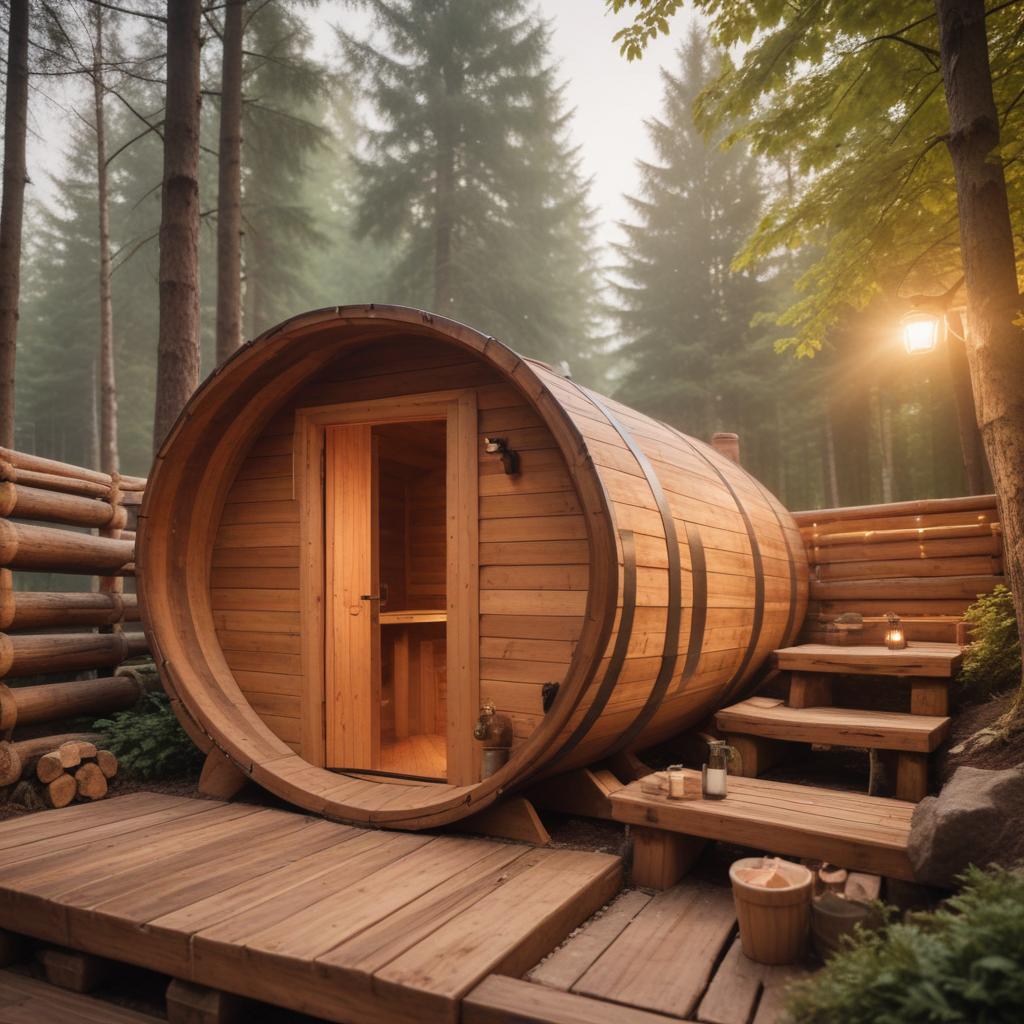 Баня бочка под ключ: конструкция, монтаж и условия доставки